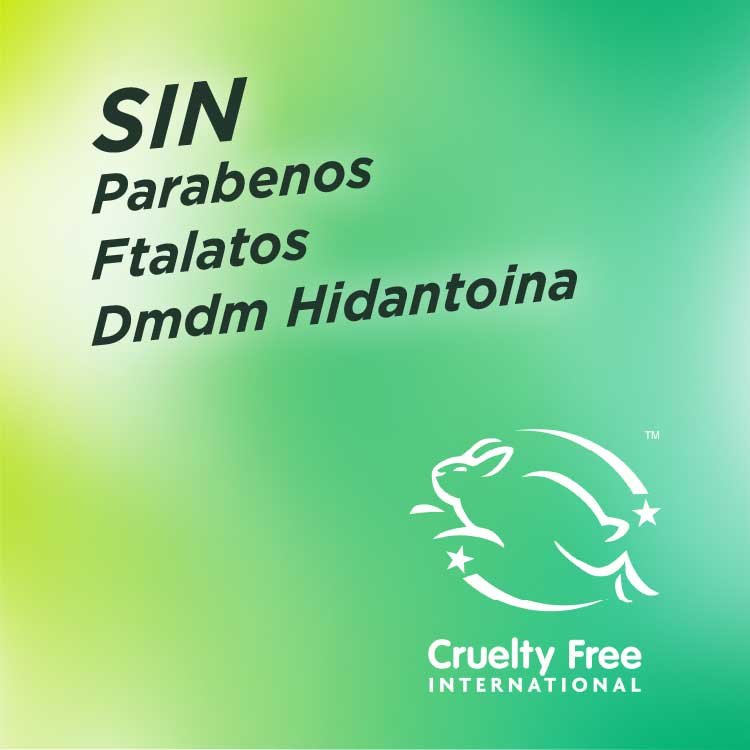 No silicones, parabens, phthalates, DMDM hydantoins